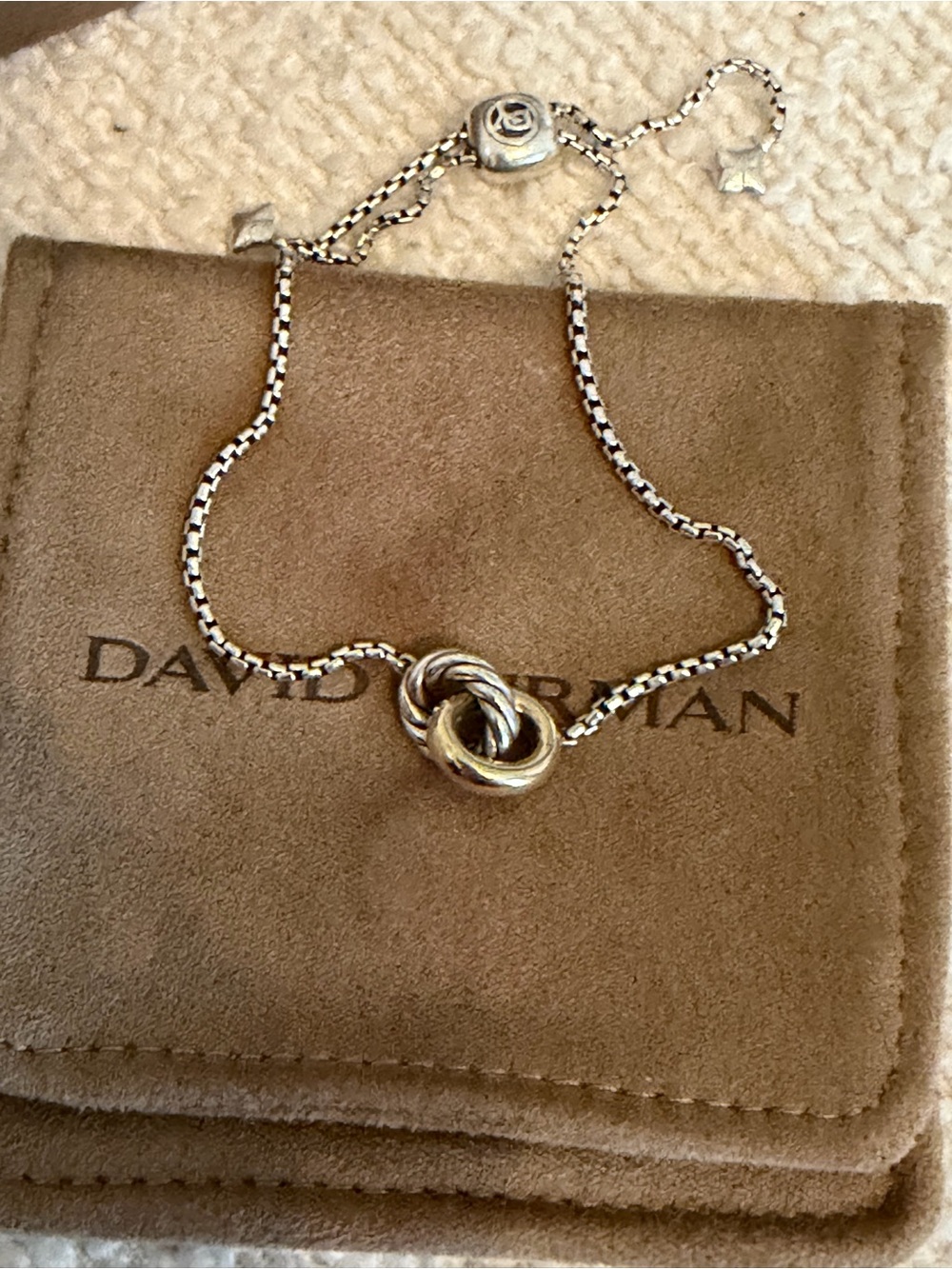 David Yurman Petite Cable Linked Bracelet